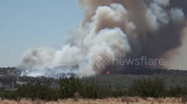 Wildfire in northwestern Türkiye leads to evacuations, transport disruptions