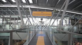 Dutch Railways turns Utrecht Central Station into temporary camp for students