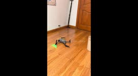 Drone propeller breaks off during test flight in Hunan, China