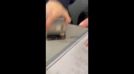Phone screen separates from body in Buenos Aires, Argentina