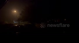 Severe storm with 102 mph wind gusts in Sublette, Kansas