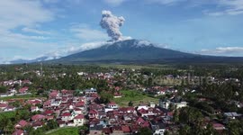 Indonesia’s Mount Marapi spews massive ash column