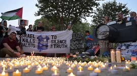 US: Vigil in Washington honors Gaza journalists deliberately killed by Israel