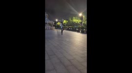 Boy Falls Off Mountain Bike