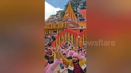 Worshippers celebrate Bagwal Mela festival in northern India