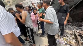 Israeli strike kills 2, injures several in western Gaza City