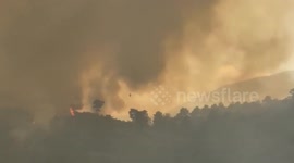 Villages evacuated as wildfires sweep across Albania