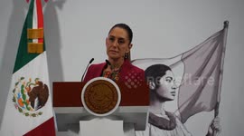 Mexico: Mexican president holds press briefing with national security cabinet in Mexico City