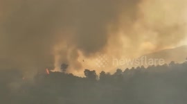 Albania: Villages evacuated as wildfires sweep across Albania