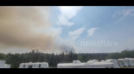 Canada: Wildfire Near Thomas Pond, Newfoundland Burns 200 Hectares, Prompts Evacuations 3