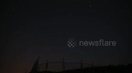 Türkiye: Perseid meteor shower in Türkiye's Çorum