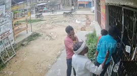 Man and driver pulled alive from SUV squashed between two lorries