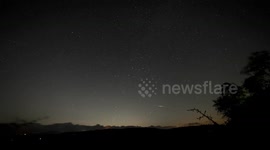 Perseid meteor shower observed in Türkiye’s Bursa