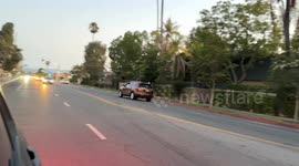 US, Los Angeles: Pacoima Pursuit of Stolen Vehicle