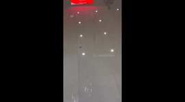 Heavy rain causes floods in Mexico City airport