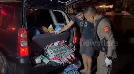 Drug dealer abandons 110 kg of meth after crashing during police chase