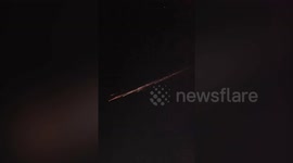 Elon Musk's Starlink 30199 satellite put on incredible night sky display