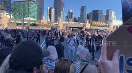 Australia: Police Block Massive Pro-Palestinian Rally in Melbourne