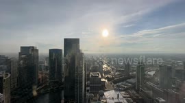 A stunning Chicago sunset Timelapse