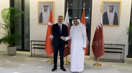 Turkish foreign minister meets Qatari counterpart in Doha