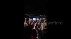 Syria: A demonstration is currently taking place in Umayyad Square in Damascus to condemn and denounce the targeting of a mosque's minaret by Druze armed factions inside the Suwayda Governorate