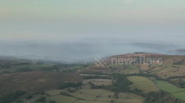 Smoke lingers over North York Moors as fire triggers major incident