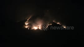 Türkiye: Firefighting efforts underway in forested area in Türkiye’s Hatay