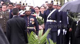 Funeral held for Colombian presidential candidate Miguel Uribe Turbay