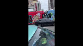 Trams have head-on crash injuring passengers in China