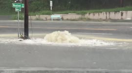 US: Shocking Video Shows Water Main Exploding Amid Deadly Chattanooga Floods