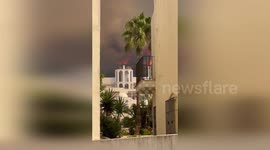 Spain: Flames Threatening Homes As Massive Wildfire Erupts In Atlanterra