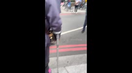 Firefighters help elderly patients as gas leak triggers evacuation of London's Guy's Hospital