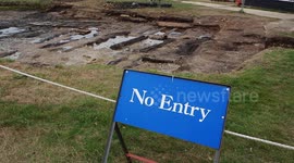 Slipway that build Nelson's Trafalgar fleet uncovered in Hampshire dig