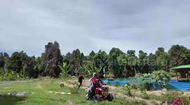 Woman loses control of ATV and fall into the water
