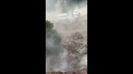 Video captures chilling moment cloudburst hits Kishtwar’s Chositi, triggering flash floods