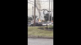 Car Crash Fire Delaware County oh Aug 13 2025