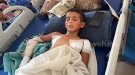 Boy, 11, faces risk of amputation, paralysis after Rafah shooting