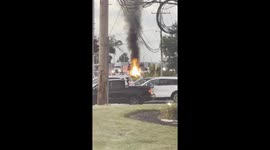 Car Crash Fire Delaware County oh Aug 13 2025