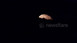 Türkiye: Gibbous moon illuminates central Türkiye