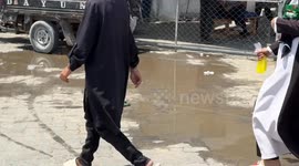 Israeli strike damages sewage network, floods Gaza’s Nasser Hospital