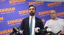 USA: NYC Democratic nominee for Mayor Zohran Mamdani at Bronx against Trump event