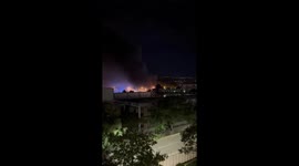 France: Massive Tire Fire Sends Toxic Smoke Over Nice and Airport