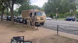 US: 800 National Guard Deployed in Washington D.C. Amid Low Crime Rates