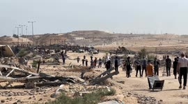 Israeli army raids aid distribution point in central Gaza