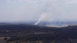 Spain continues to battle wildfires in Zamora