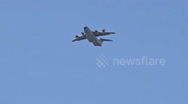 Airdropped aid crashes to ground as Gazans scramble amid Israeli-induced famine