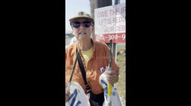 Eyes on Ice daily protests against the illegal detention at Delaney Hall, New Jersey