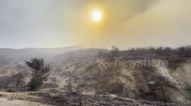 Syria: Firefighting efforts continue in Syria's Hama