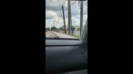 Heroic Off-Duty Police Officer Prevents Young Woman from Jumping Off Bridge in Houston.