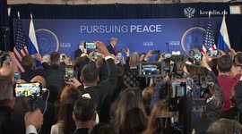 Trump and Putin hold joint press conference in Alaska after summit